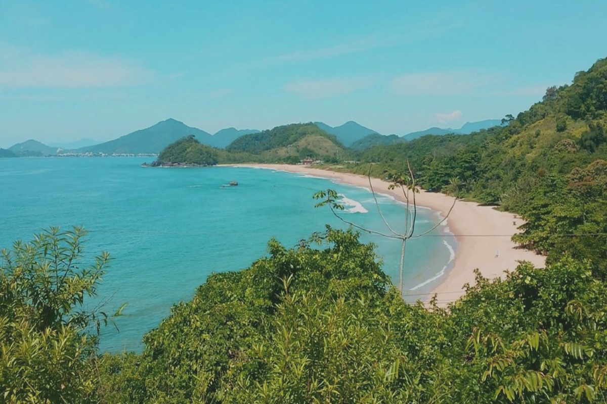Praia Vermelha Do Centro em Ubatuba