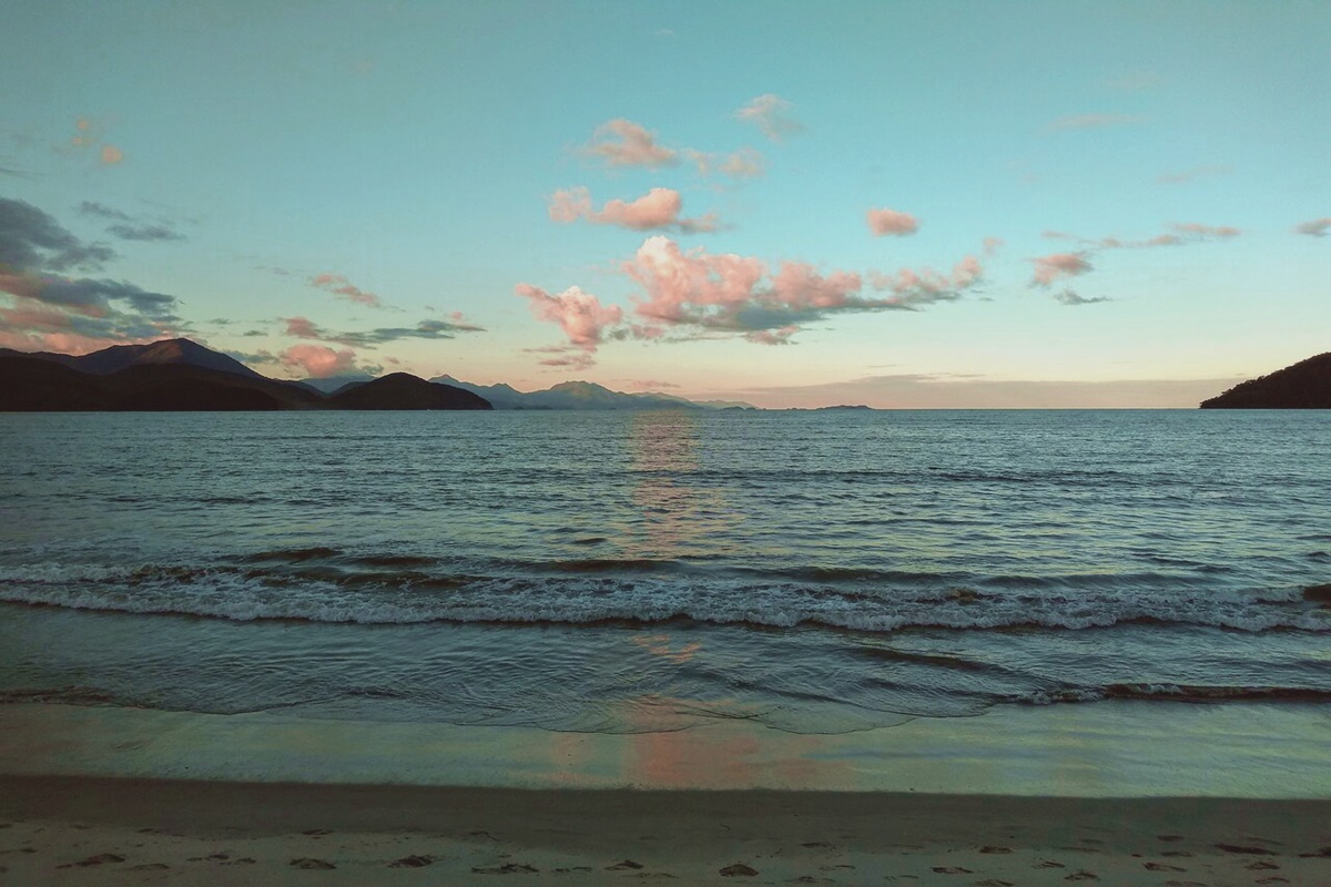 Praia do Itaguá em Ubatuba