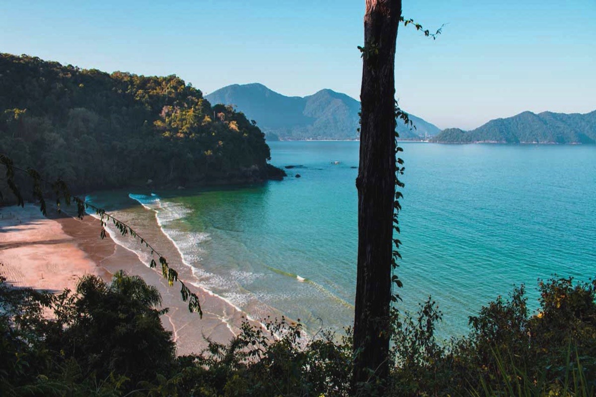 Praia Brava da Fortaleza em Ubatuba