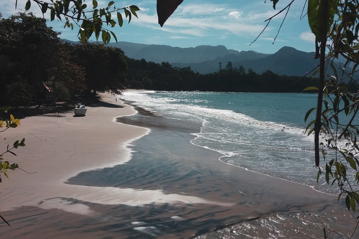 Praia Caçandoca em Ubatuba