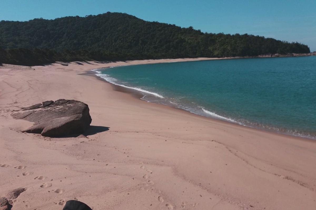 Praia da Lagoa em Ubatuba