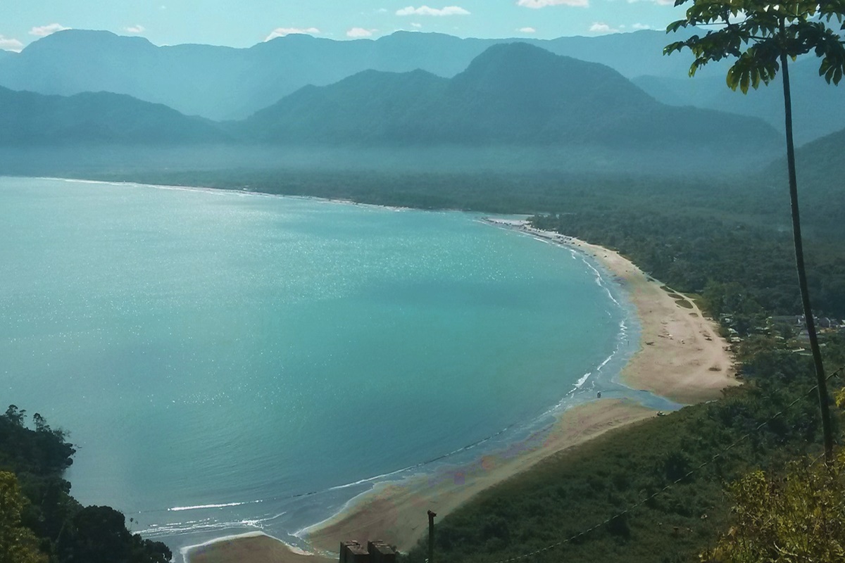 Praia do Estaleiro em Ubatuba