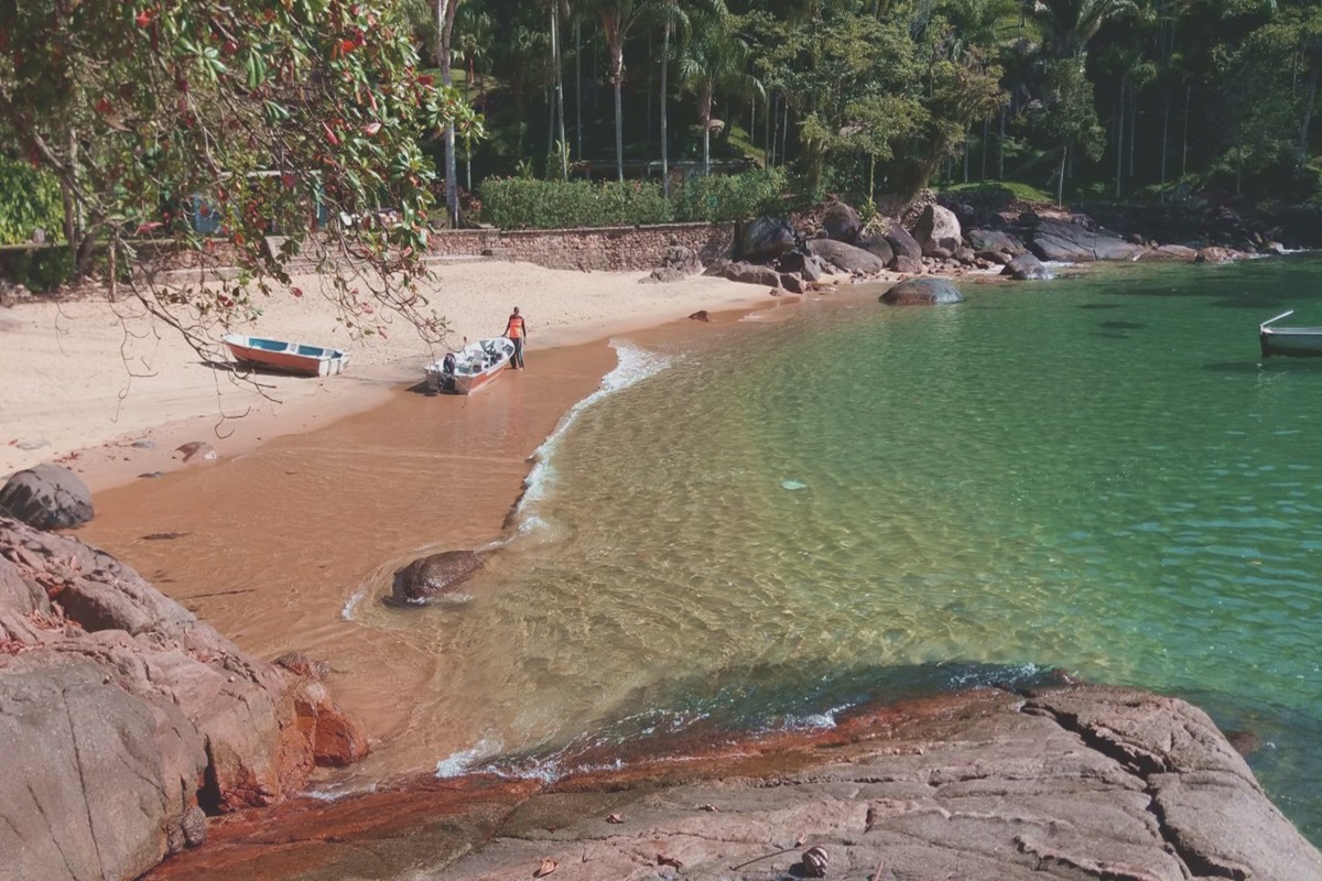 Praia do Flamengo em Ubatuba