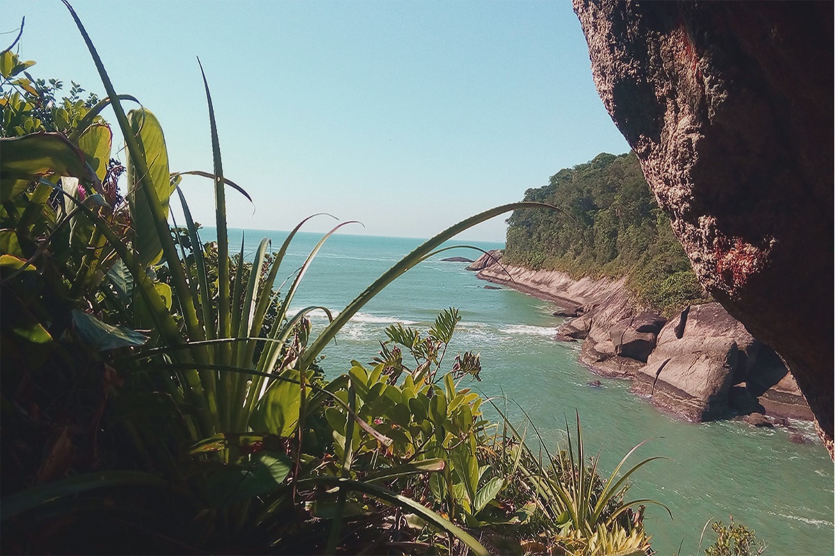 Praia do Guarauzinho em Peruíbe