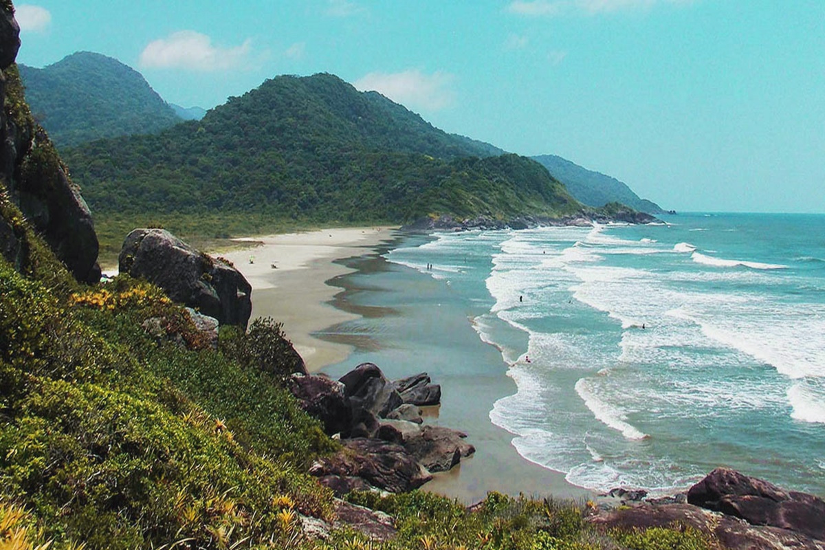 Praia Brava em Peruíbe