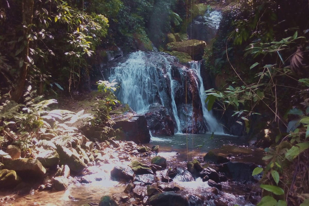 Cachoeira da Usina em Pedro de Toledo - SP