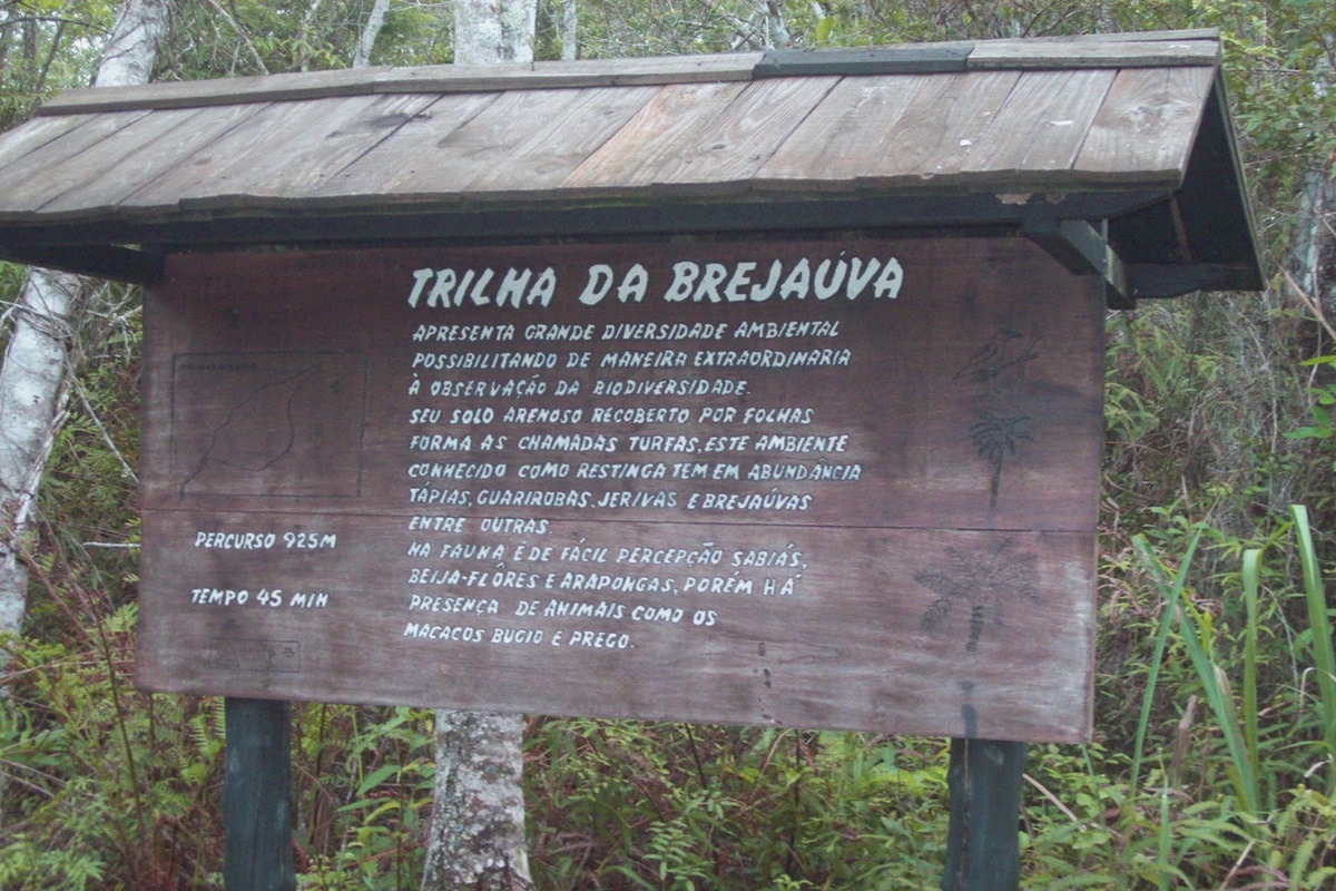 Trilha da Brejaúva em Pariquera-Açu