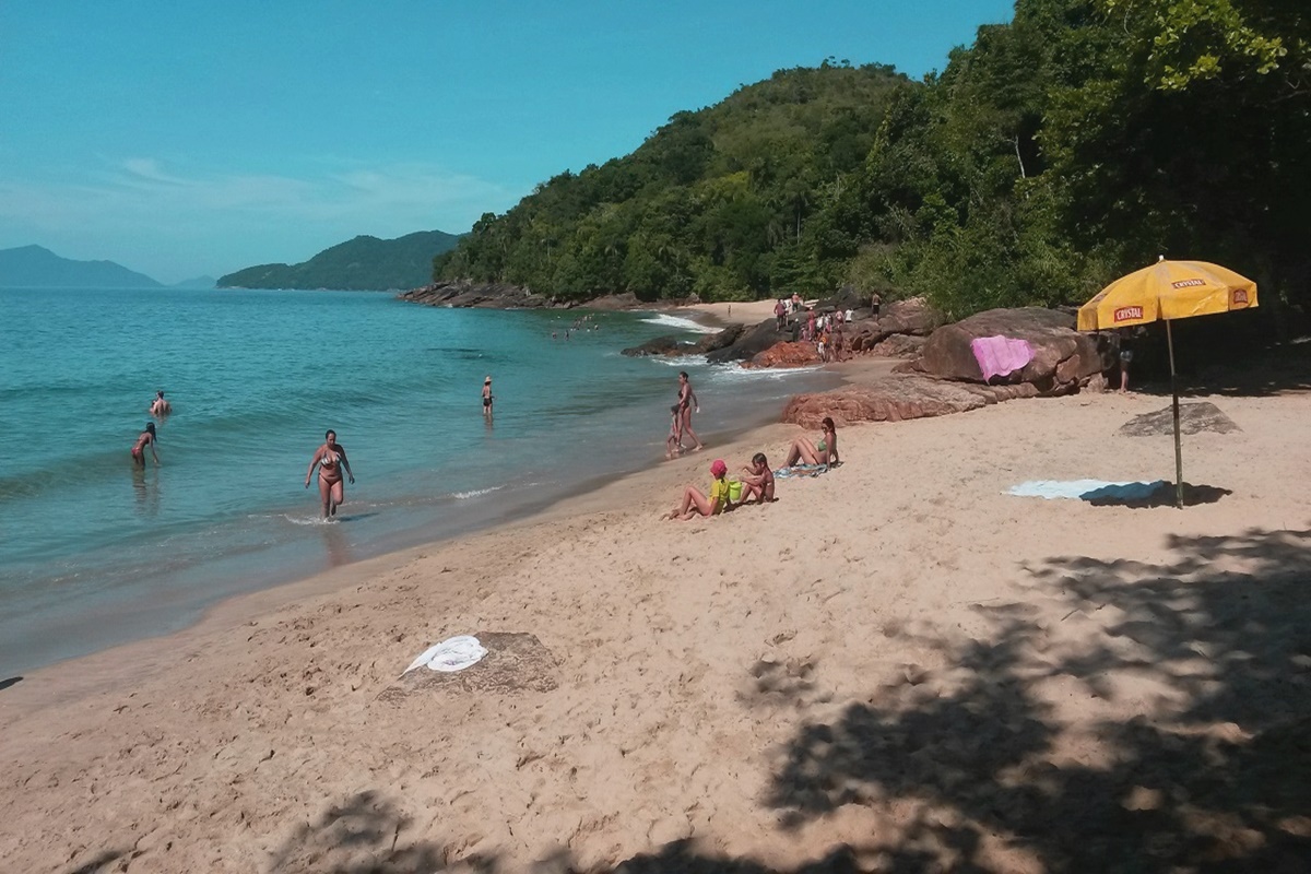 Trilha da Praia do Sul em Ubatuba