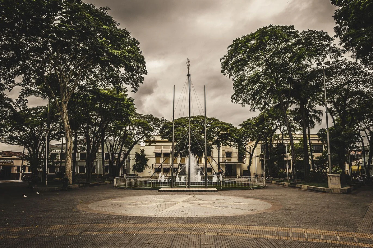 Praça da Bandeira - Caçapava