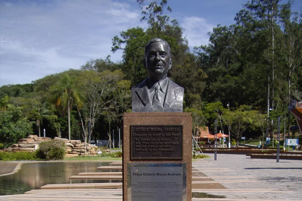 Praça Doutor Octávio Moura Andrade - Águas de São Pedro