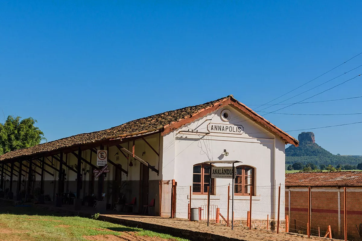 Antiga Estação Ferroviária de Annápolis - Analândia