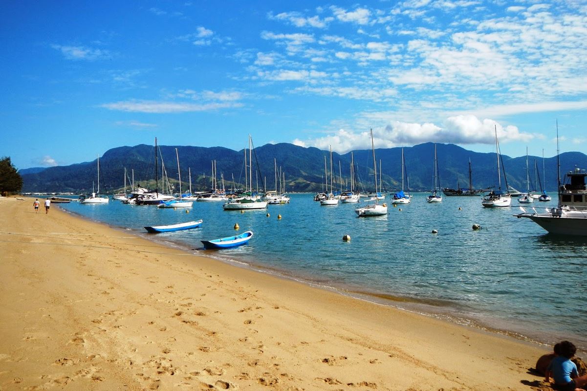Praia Saco da Capela em Ilhabela