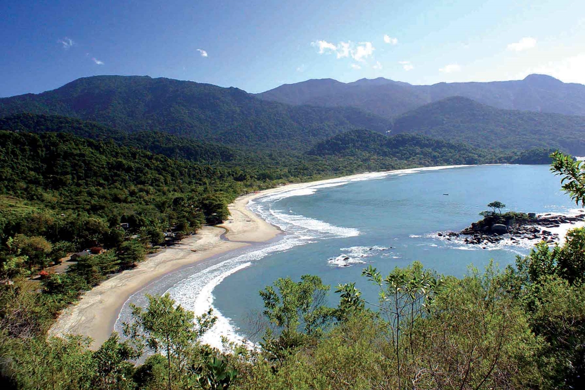 Praia dos Castelhanos em Ilhabela - SP