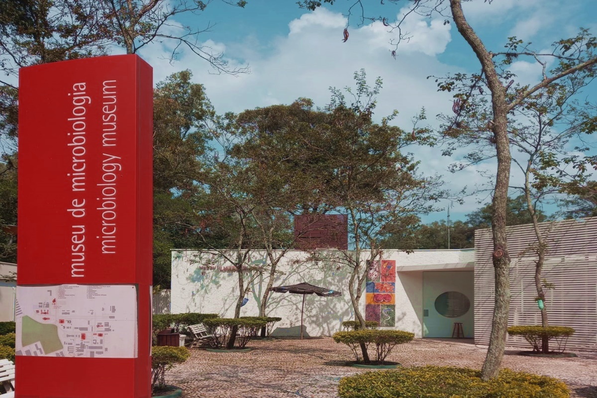 Museu de Microbiologia do Instituto Butantan em São Paulo