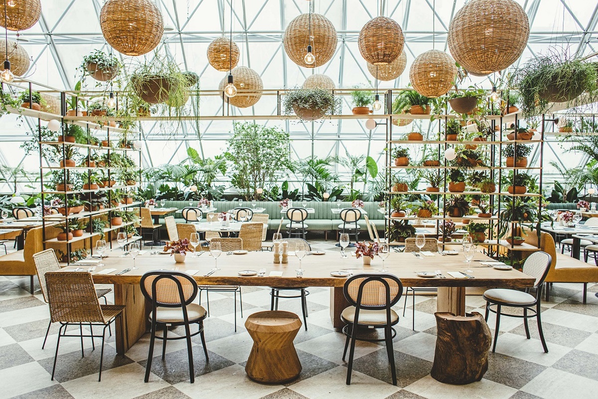 Restaurante Terraço Jardins - Renaissance Hotel em São Paulo