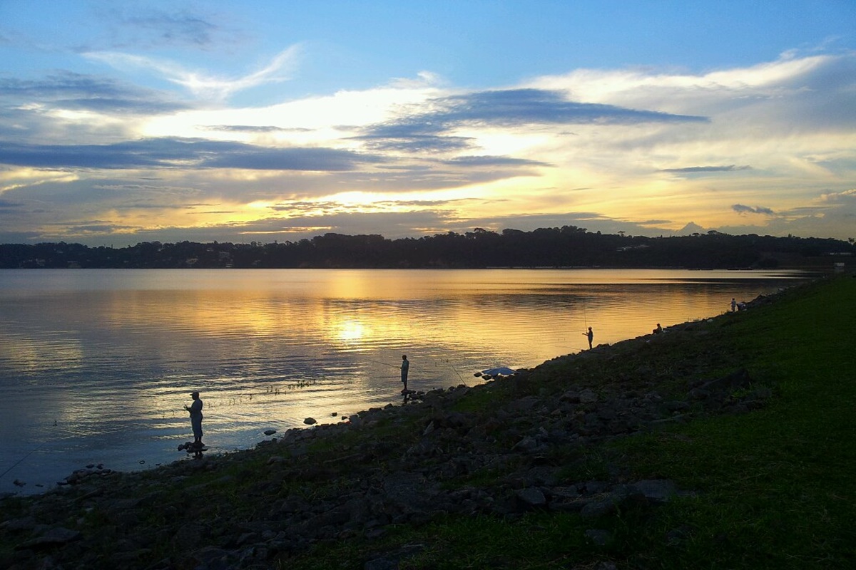 Represa de Guarapiranga em São Paulo - SP
