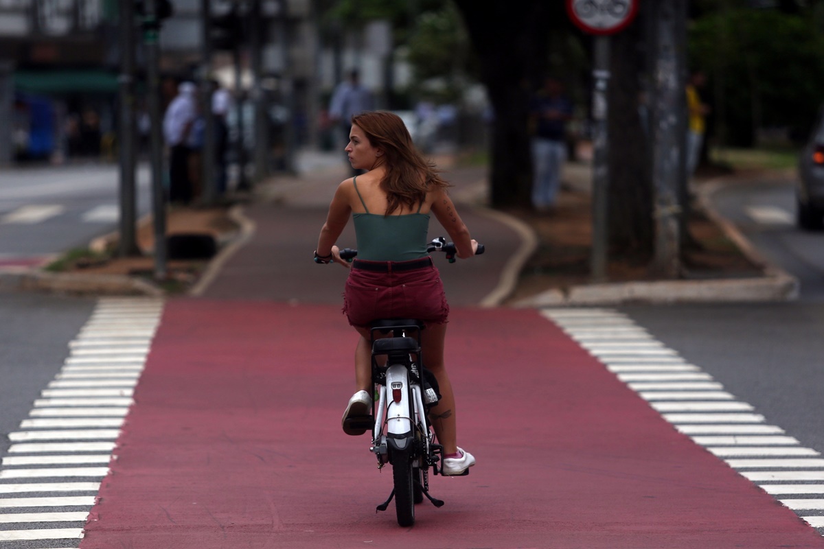 Ciclovia Anhaia Mello em São Paulo