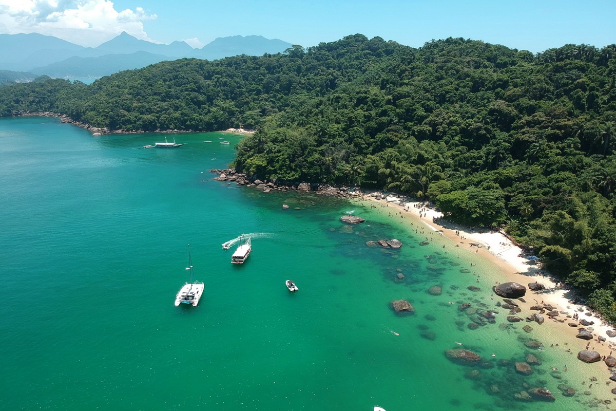 Ilha das Couves em Ubatuba
