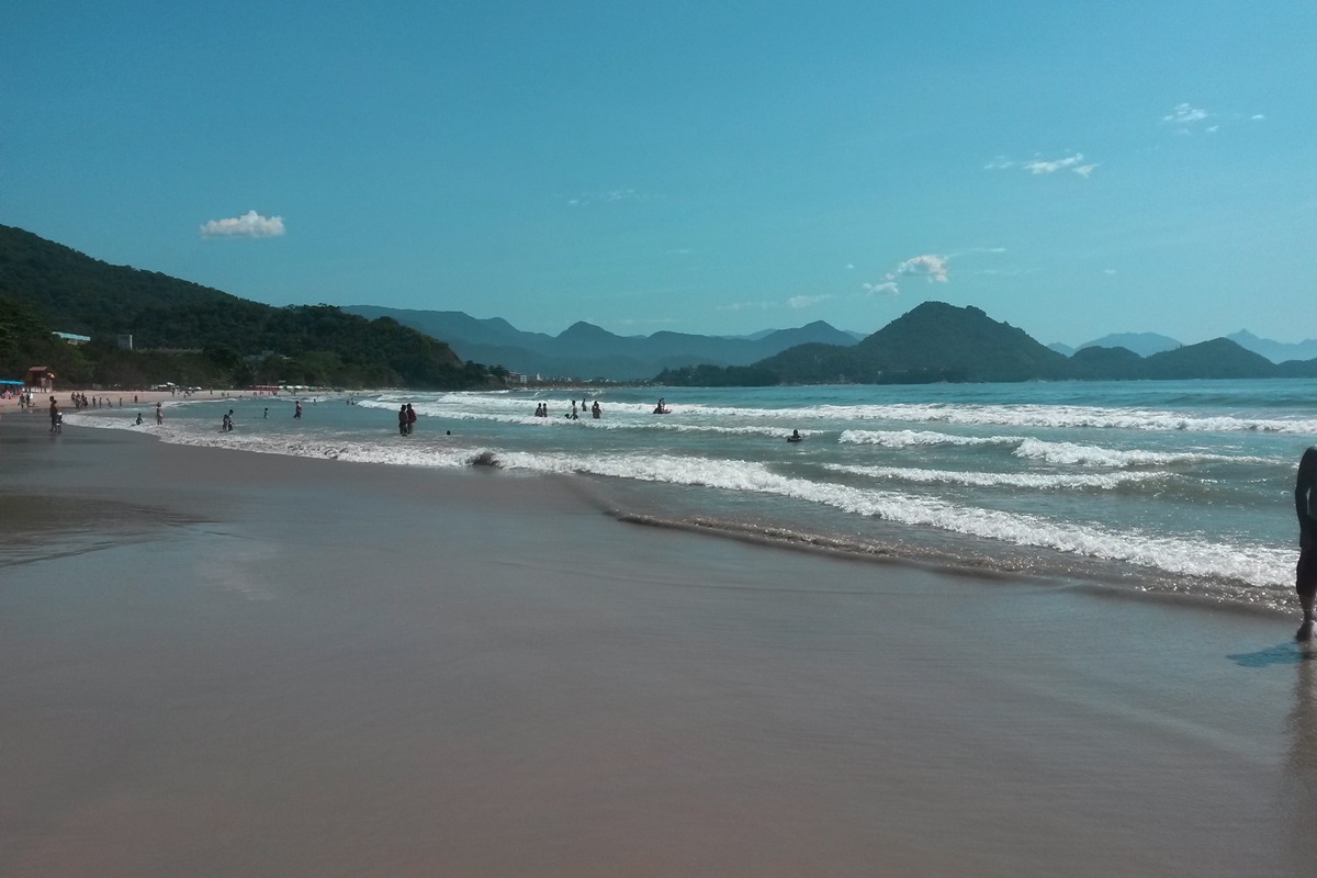 Praia das Toninhas em Ubatuba