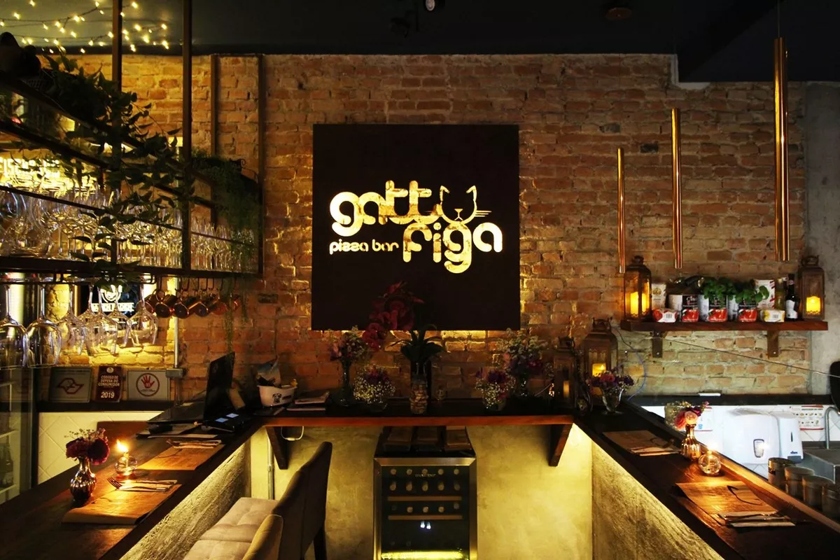 Gatto Figa Pizza Bar em São Paulo
