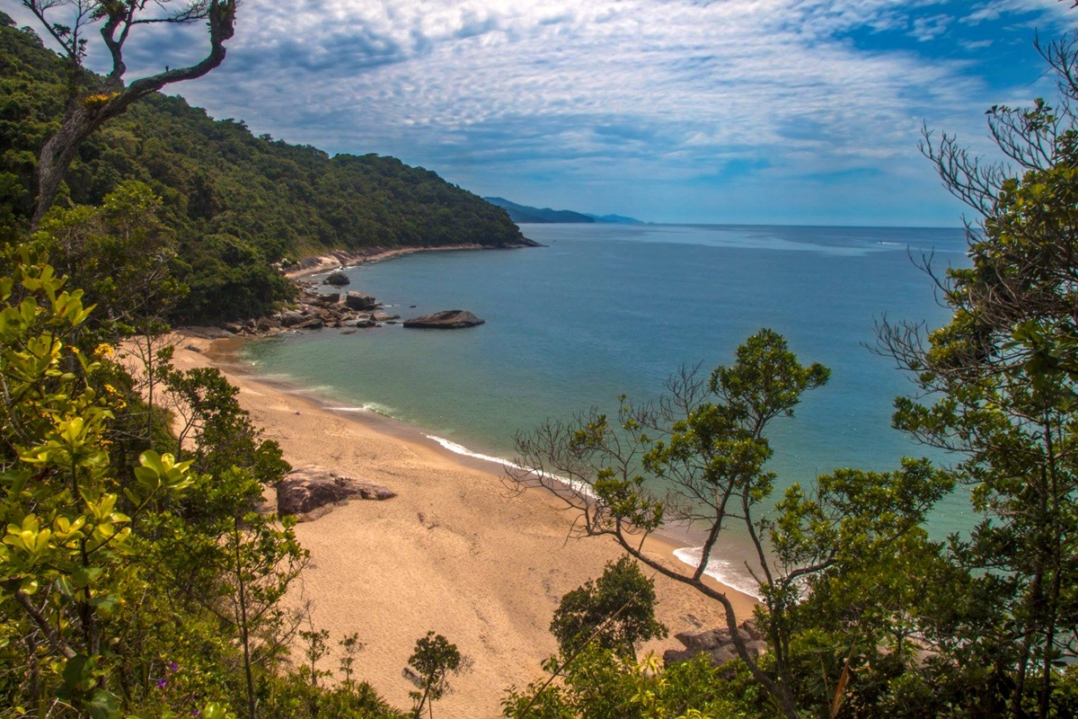 Praia Brava em Caraguatatuba - SP